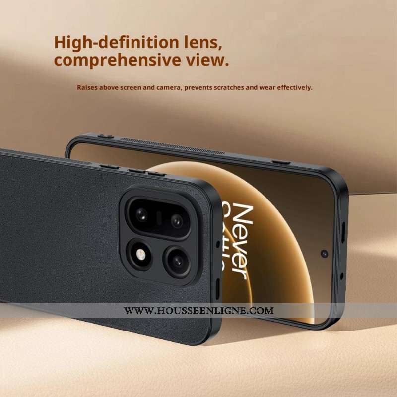 Coque OnePlus 15 Simili Cuir