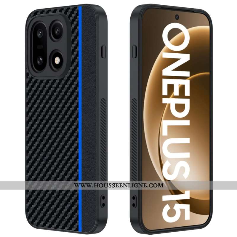 Coque OnePlus 15 Texture Fibre de Carbone