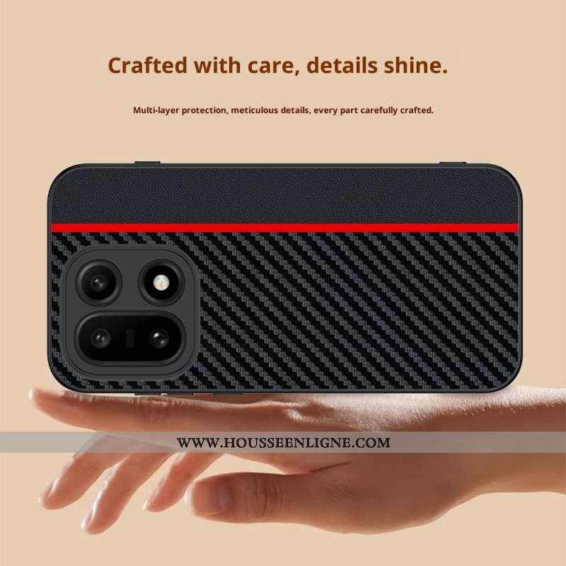 Coque OnePlus 15 Texture Fibre de Carbone