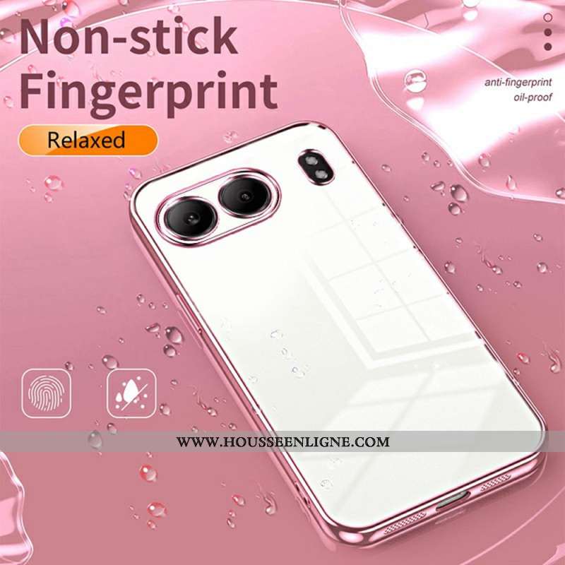 Coque OnePlus Nord 4 Cadre Électroplaqué