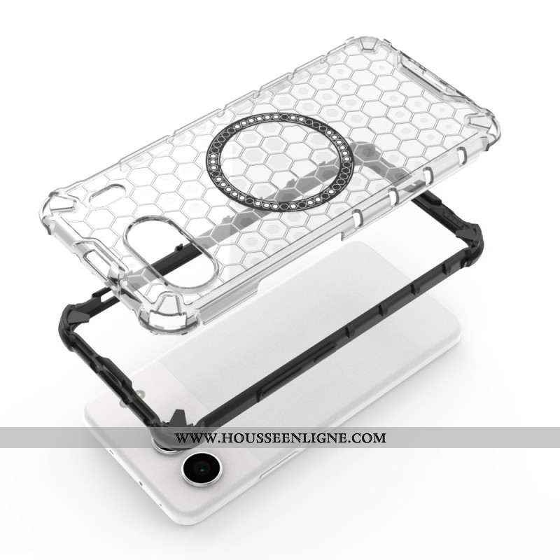 Coque OnePlus Nord 4 Compatible MagSafe Nid d'Abeille