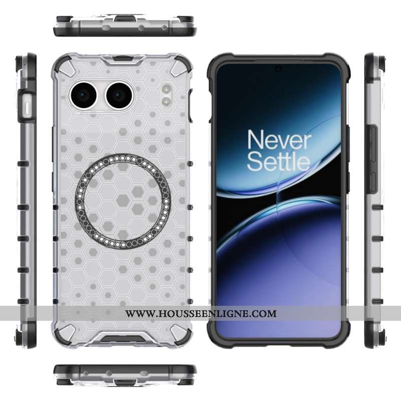 Coque OnePlus Nord 4 Compatible MagSafe Nid d'Abeille