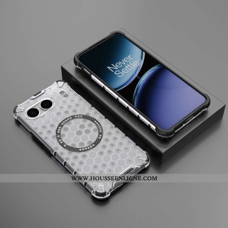 Coque OnePlus Nord 4 Compatible MagSafe Nid d'Abeille