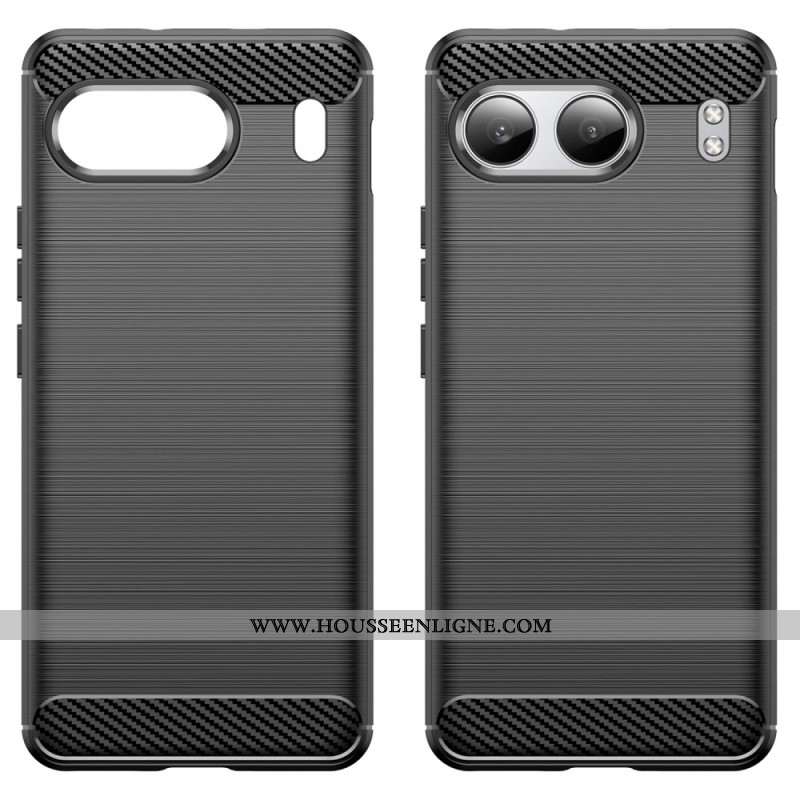 Coque OnePlus Nord 4 Fibre Carbone Brossée