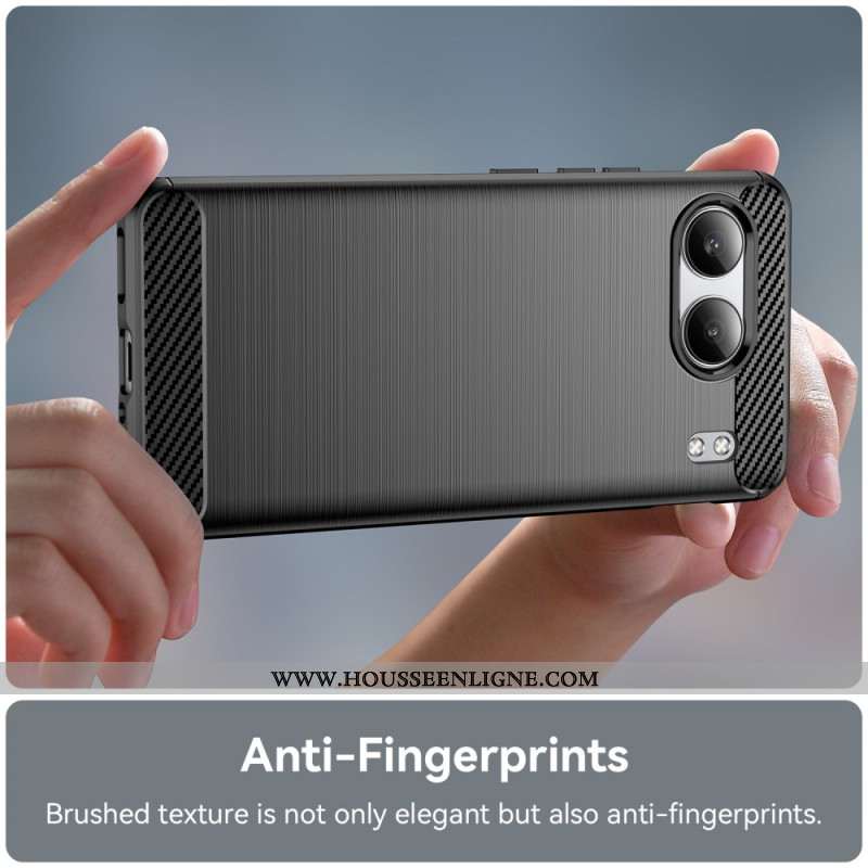 Coque OnePlus Nord 4 Fibre Carbone Brossée