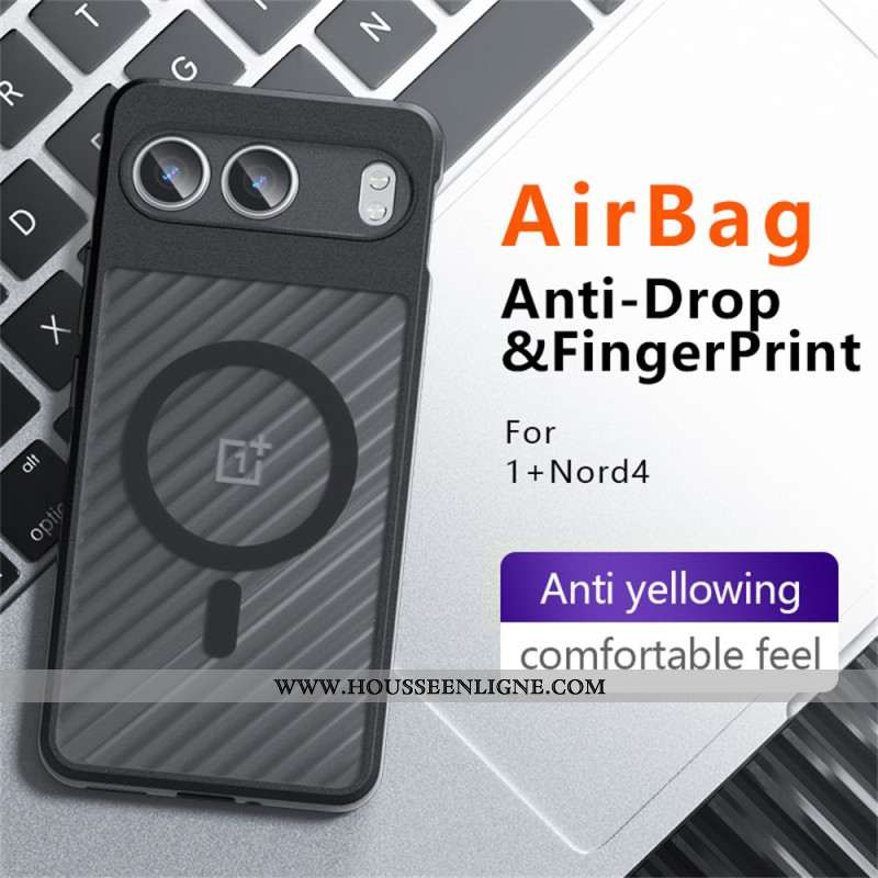 Coque OnePlus Nord 4 Hybride Compatible MagSafe
