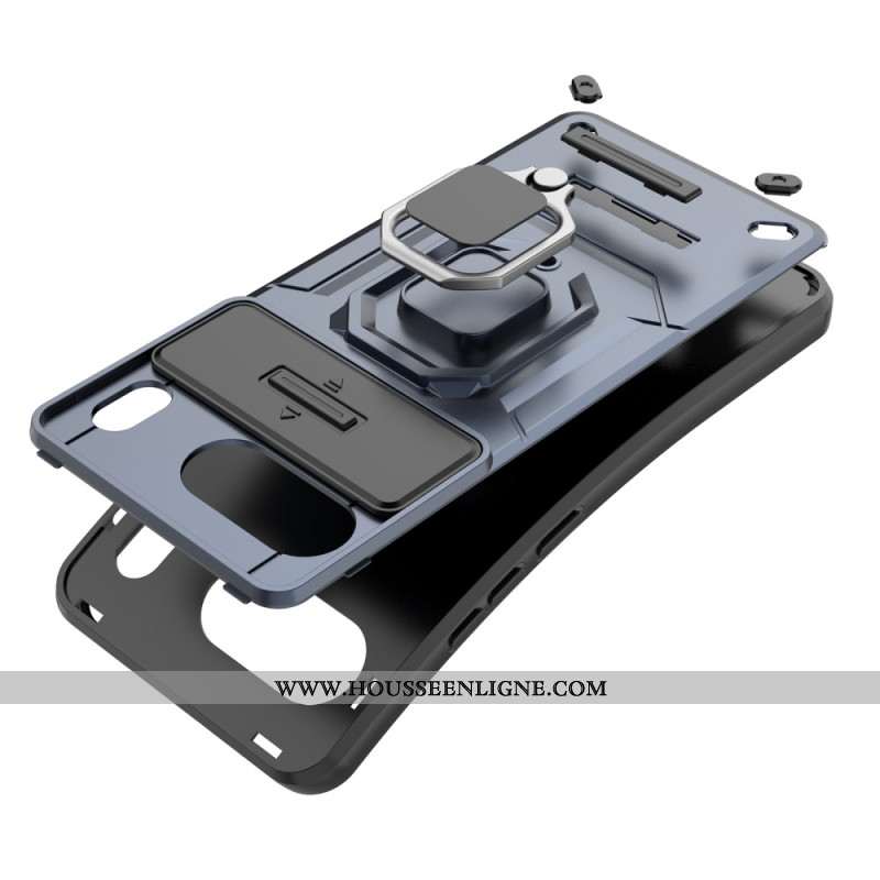 Coque OnePlus Nord 4 Ring Résistante avec Protecteur Objectif