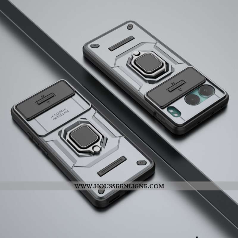 Coque OnePlus Nord 4 Ring Résistante avec Protecteur Objectif