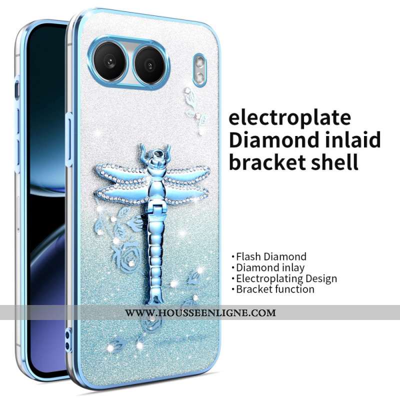 Coque OnePlus Nord 4 Support Libellule KADEM