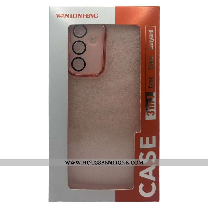 Coque OnePlus Nord 4 Teintée avec Protecteur Écran en Verre Trempé