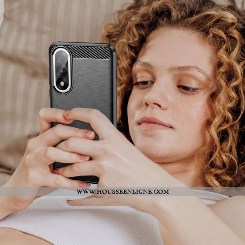 Coque OnePlus Nord 5 5G Fibre Carbone Brossée