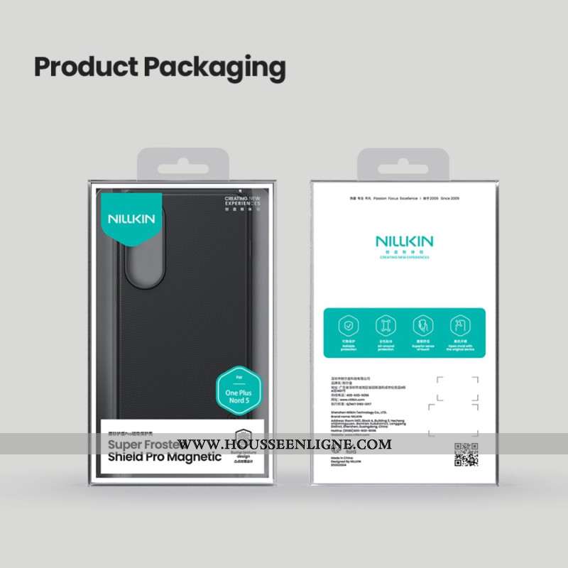 Coque OnePlus Nord 5 Compatible MagSafe Frosted Shield Pro