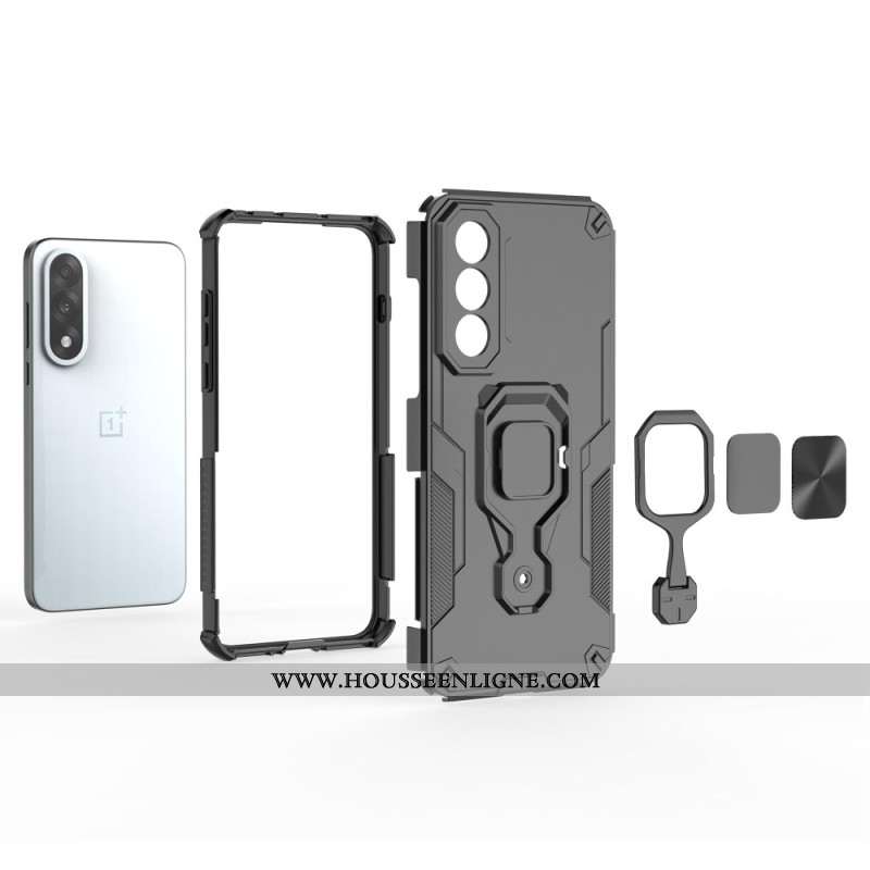 Coque OnePlus Nord 5 Ultra Résistante avec Support Rotatif