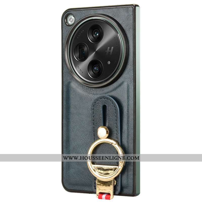 Coque OnePlus Open Sangle et Anneau Décapsuleur