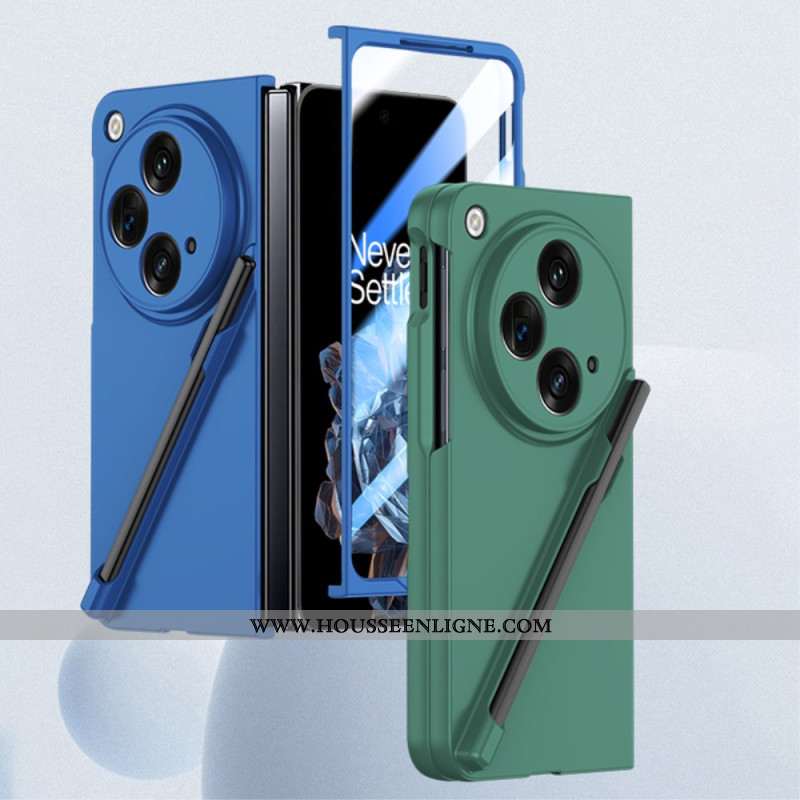 Coque Oppo Find N3 5G Film en Verre Trempé et Stylo Tactile