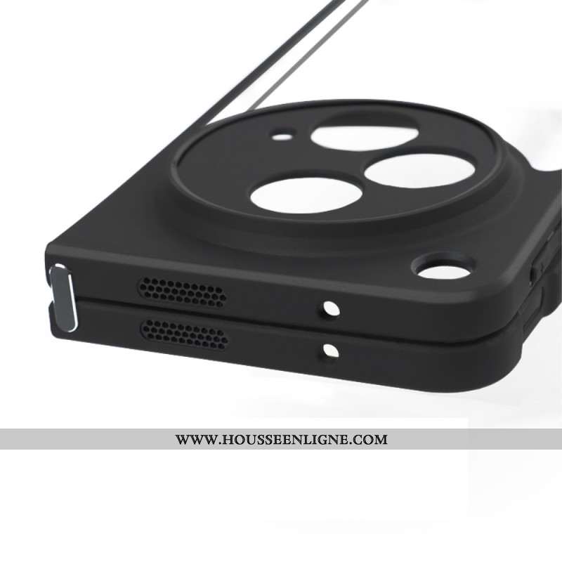 Coque Oppo Find N3 5G Transparente avec Contours Noir