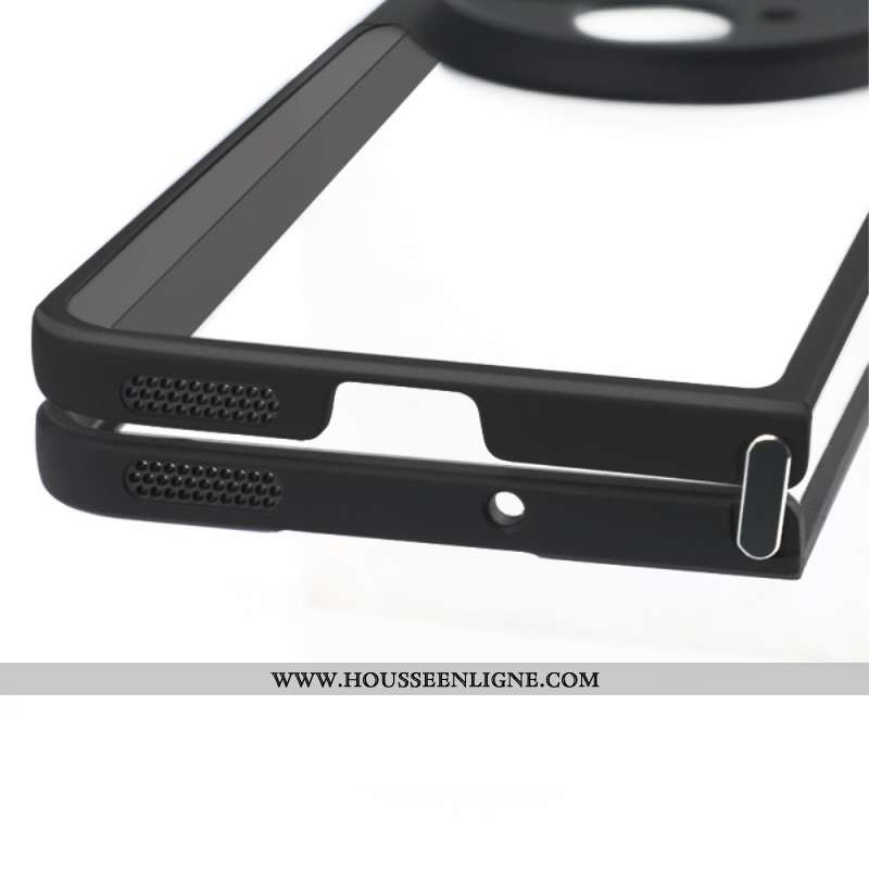 Coque Oppo Find N3 5G Transparente avec Contours Noir