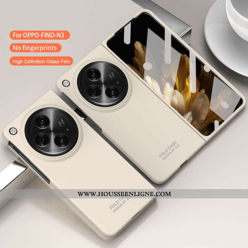 Coque Oppo Find N3 5G avec Film Écran en Verre Trempé