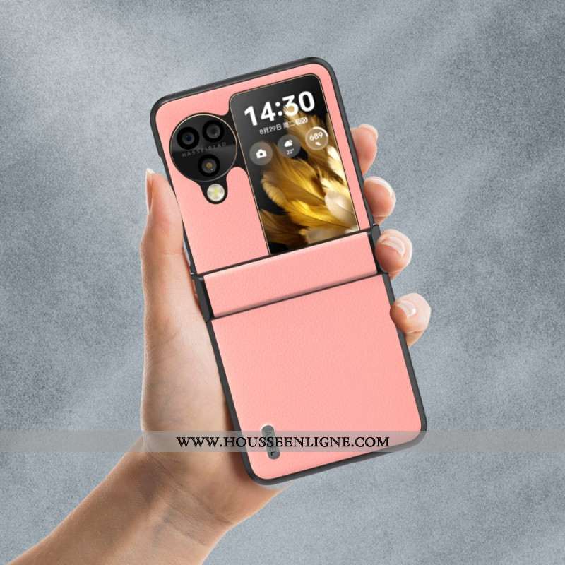 Coque Oppo Find N3 Flip Cuir Texturé ABEEL