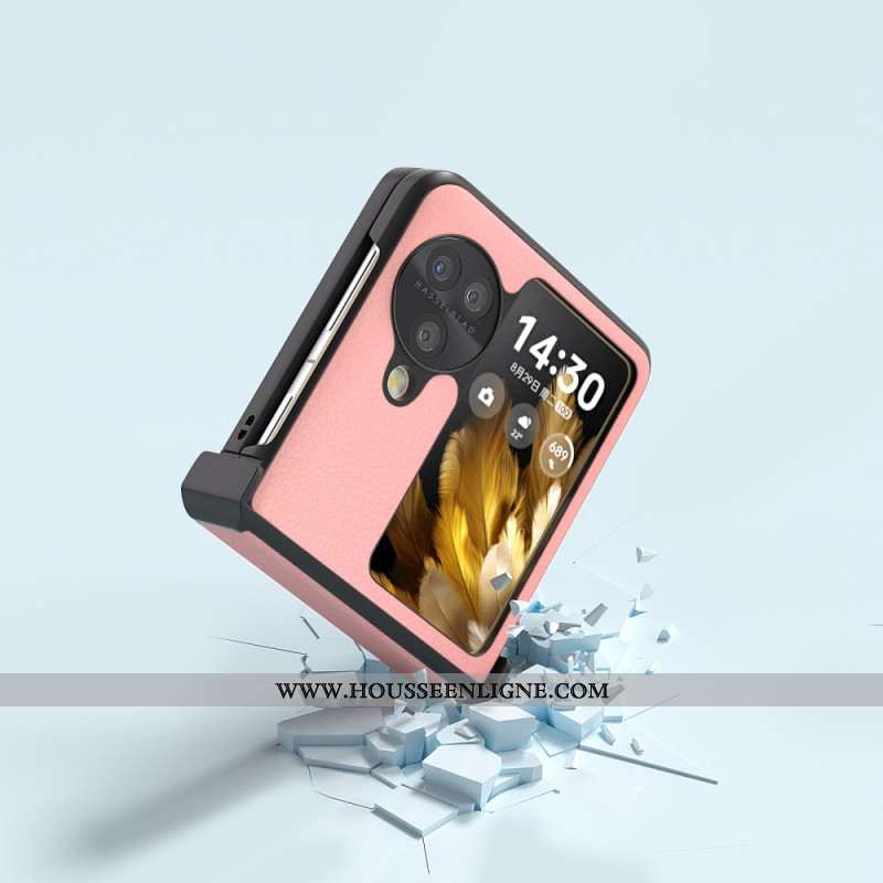 Coque Oppo Find N3 Flip Cuir Texturé ABEEL