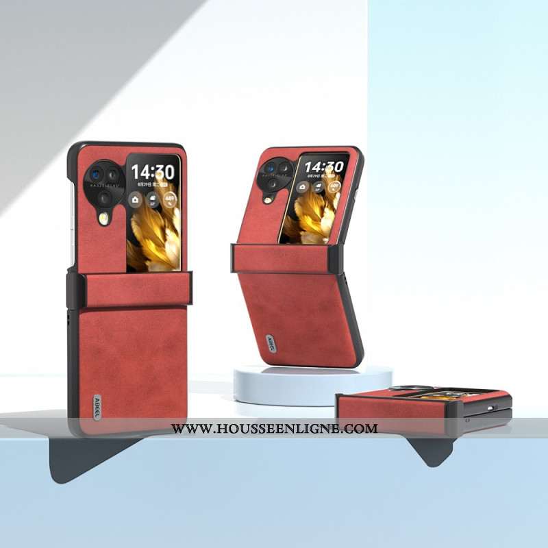 Coque Oppo Find N3 Flip Effet Cuir ABEEL