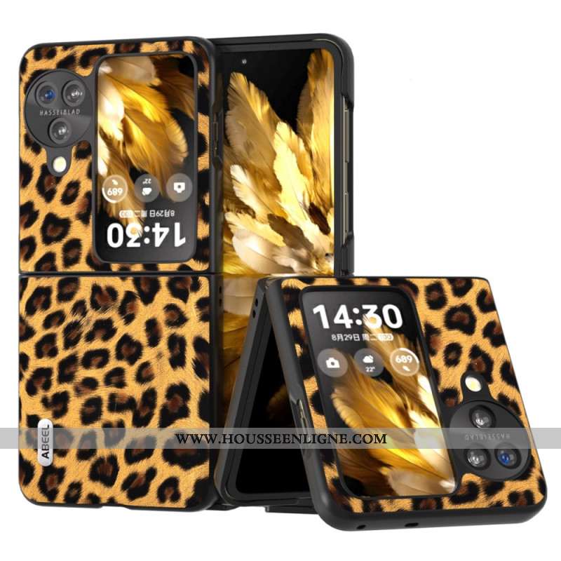Coque Oppo Find N3 Flip Motif Léopard ABEEL