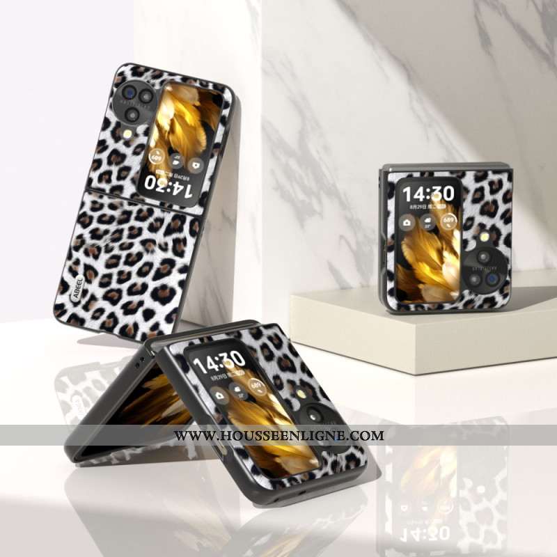 Coque Oppo Find N3 Flip Motif Léopard ABEEL