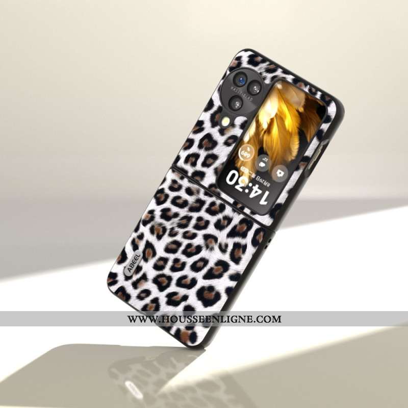 Coque Oppo Find N3 Flip Motif Léopard ABEEL