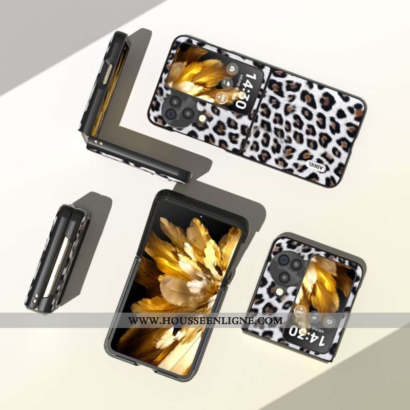 Coque Oppo Find N3 Flip Motif Léopard ABEEL