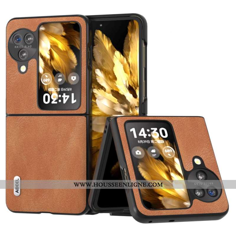 Coque Oppo Find N3 Flip Style Cuir ABEEL