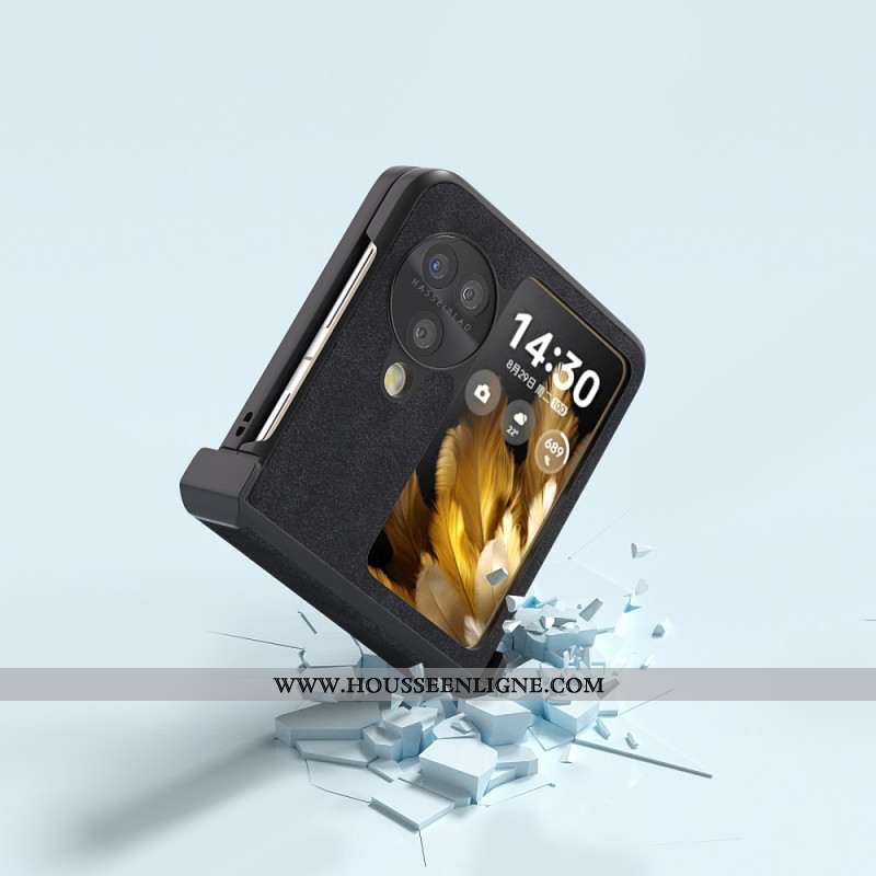 Coque Oppo Find N3 Flip Style Cuir Rétro ABEEL