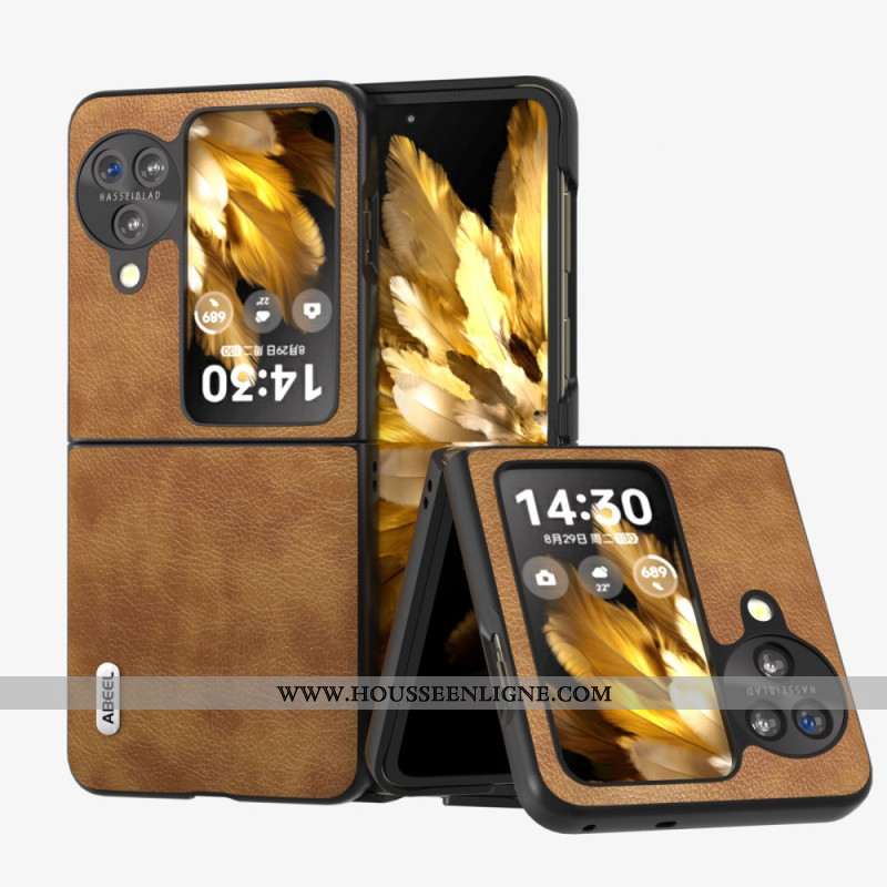 Coque Oppo Find N3 Flip Texture Litchi ABEEL
