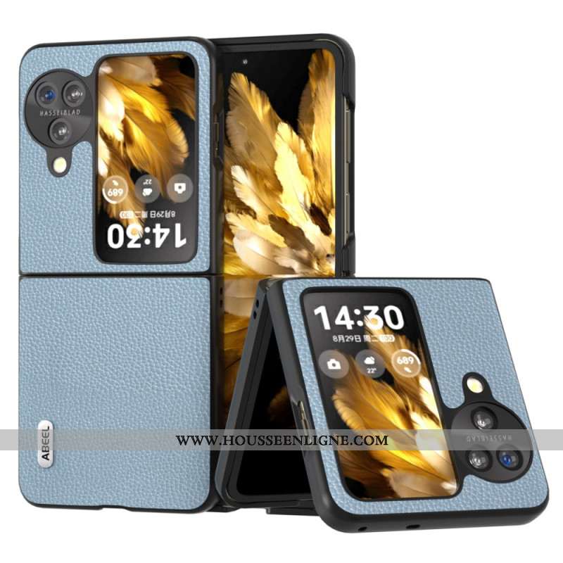 Coque Oppo Find N3 Simili Cuir Litchi ABEEL