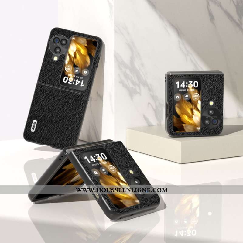 Coque Oppo Find N3 Simili Cuir Litchi ABEEL