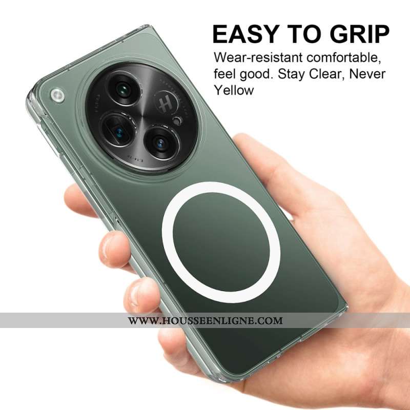 Coque Oppo Find N3 Transparente Compatible MagSafe