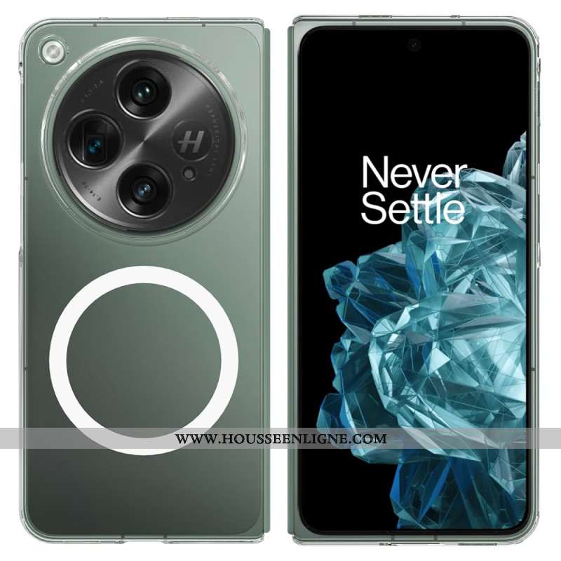 Coque Oppo Find N3 Transparente Compatible MagSafe