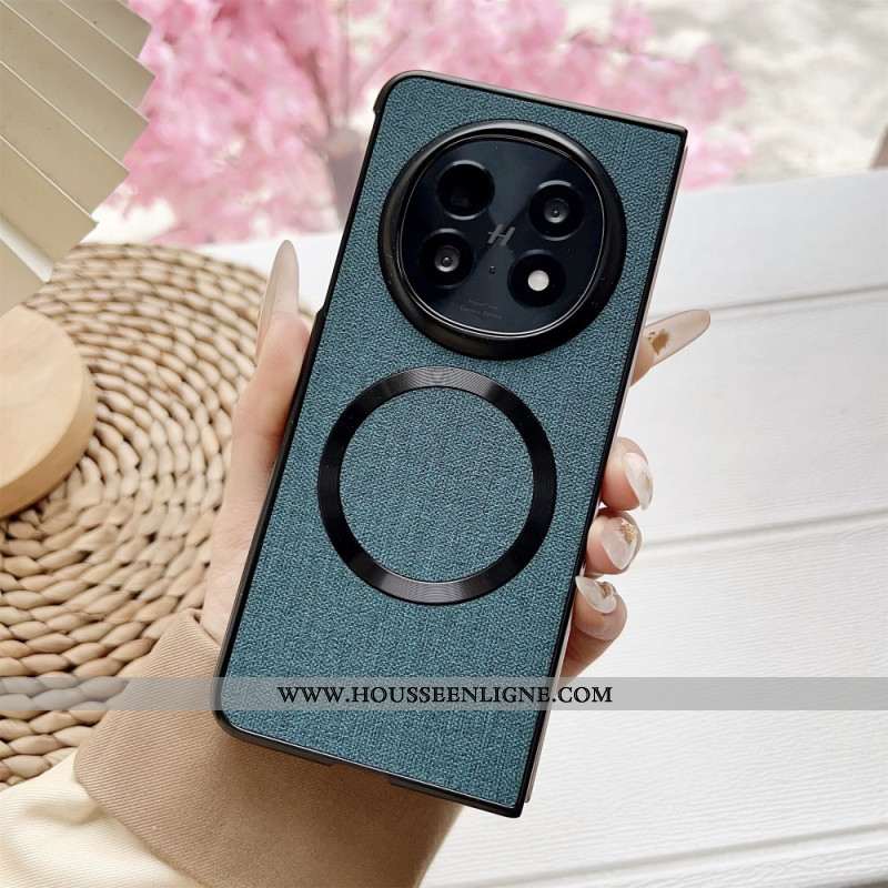 Coque Oppo Find N5 5G Compatible MagSafe Tissu