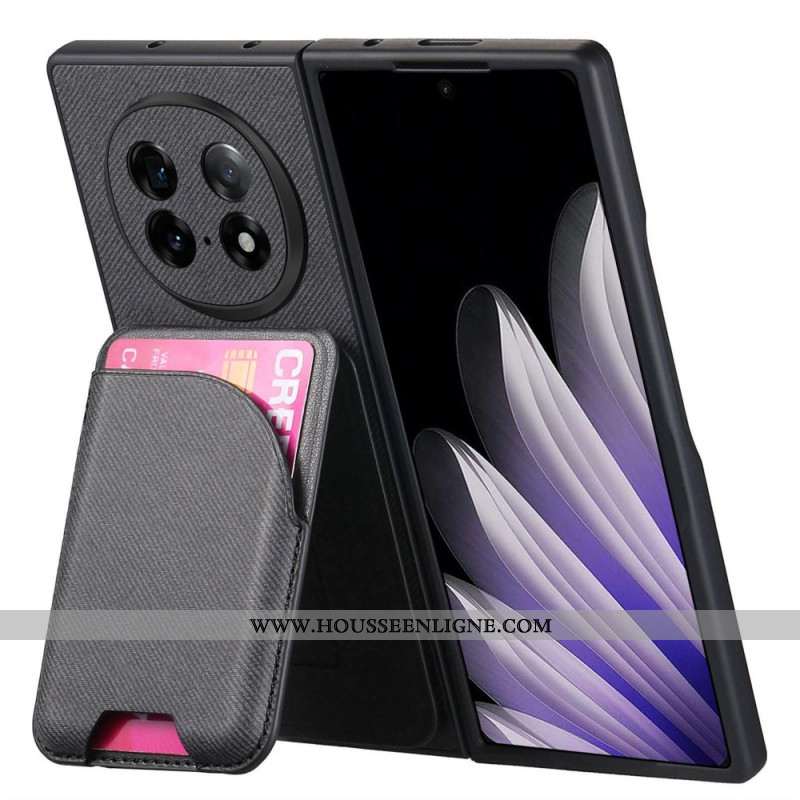 Coque Oppo Find N5 Magnétique avec Support et Pochette Détachable