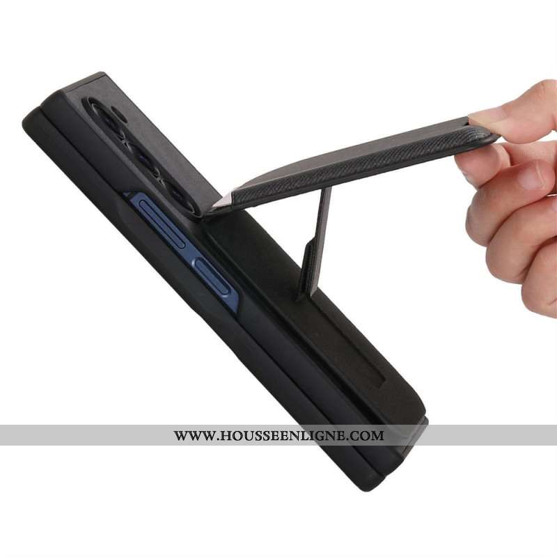 Coque Oppo Find N5 Magnétique avec Support et Pochette Détachable