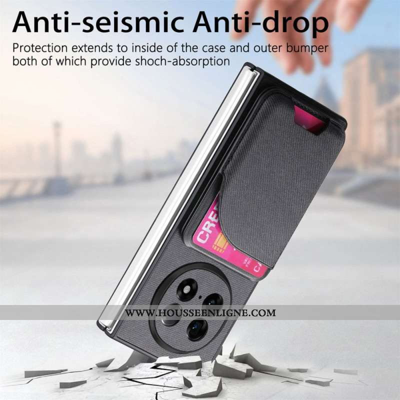 Coque Oppo Find N5 Magnétique avec Support et Pochette Détachable