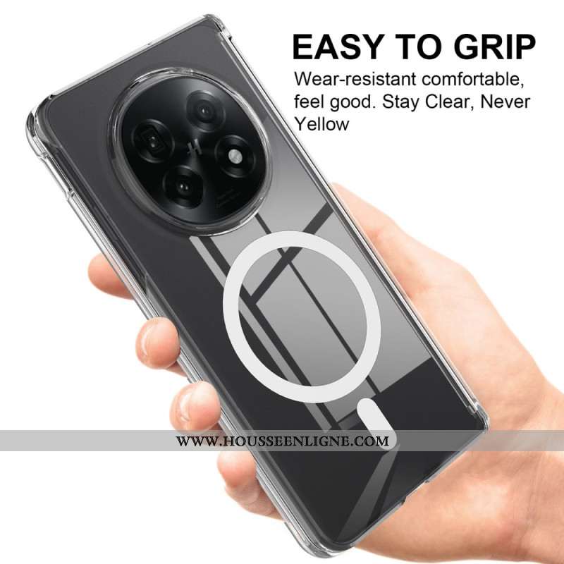 Coque Oppo Find N5 Transparente Magnétique