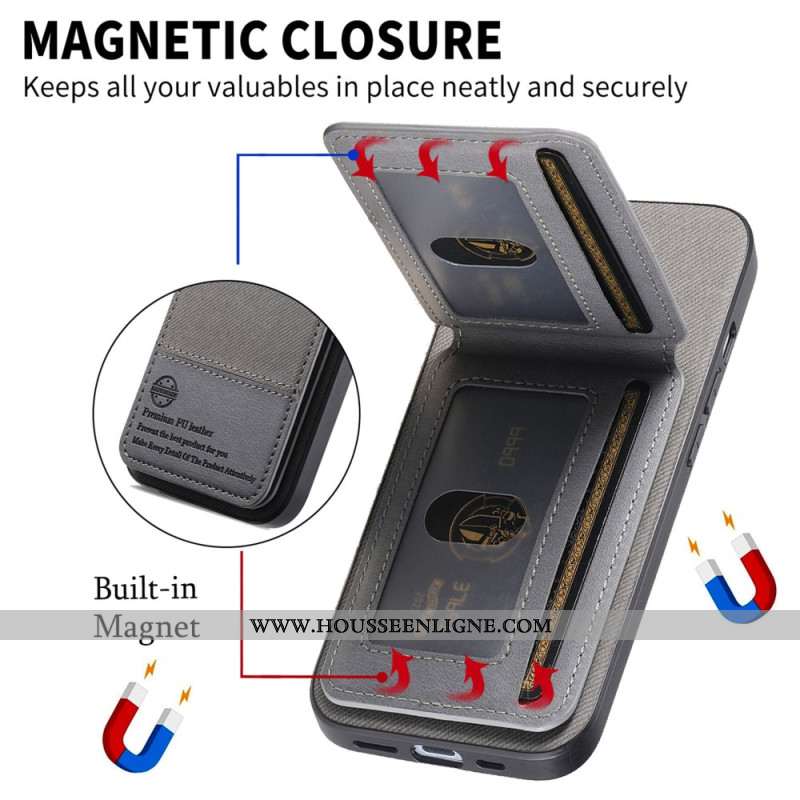 Coque Oppo Find X8 5G Porte-cartes et Protection RFID