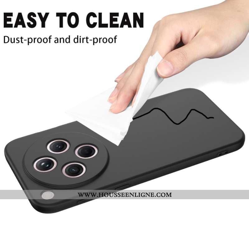 Coque Oppo Find X8 5G Silicone Liquide à Lanière