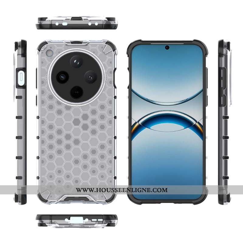 Coque Oppo Find X8 Compatible MagSafe Nid d'Abeille