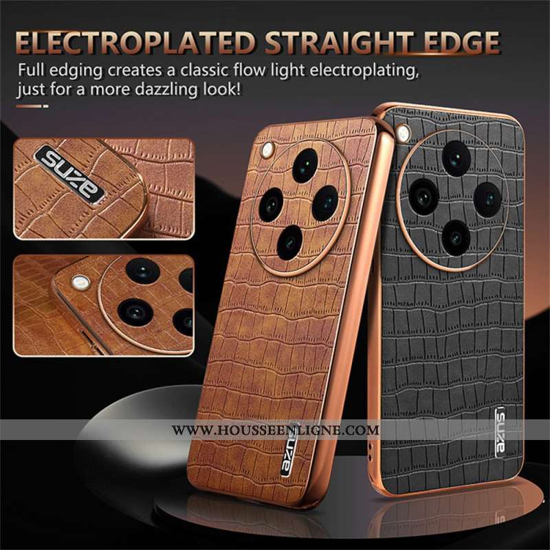 Coque Oppo Find X8 Pro 5G Effet Crocodile AZNS