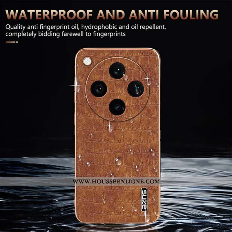 Coque Oppo Find X8 Pro 5G Effet Crocodile AZNS