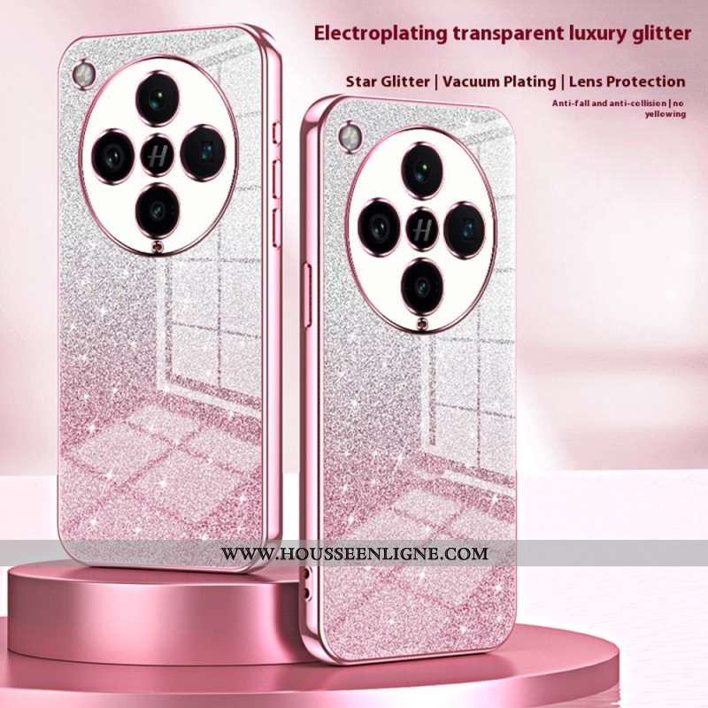 Coque Oppo Find X8 Pro Dégradé Paillettes