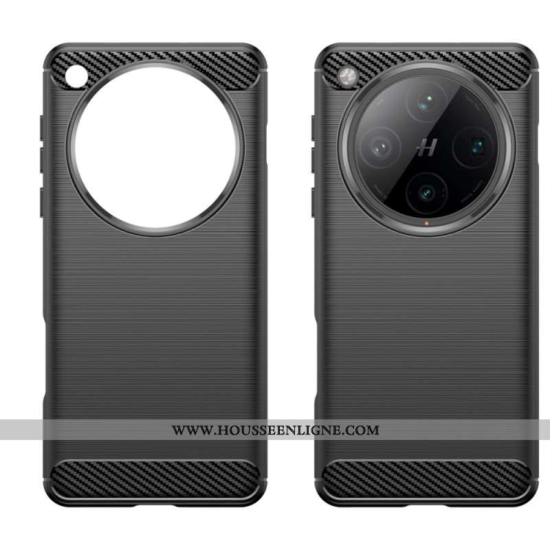 Coque Oppo Find X8 Pro Fibre Carbone Brossée