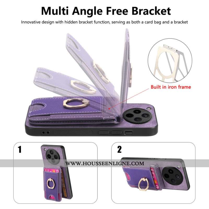 Coque Oppo Find X8 Pro Porte-Carte à Rabat