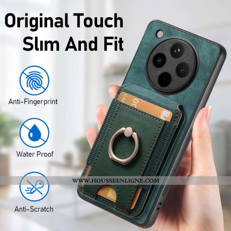 Coque Oppo Find X8 Pro Porte-Carte à Rabat